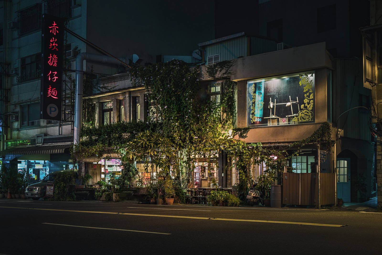 建築外觀夜景 | 商業空間攝影