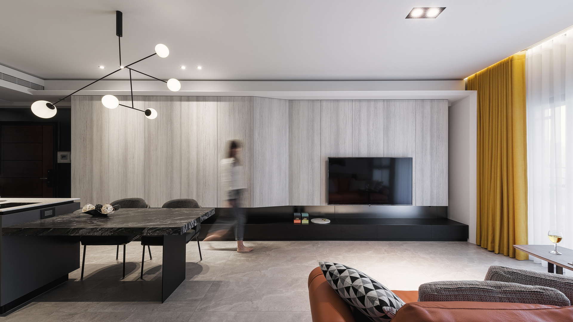 電視櫃全景 | 凝境