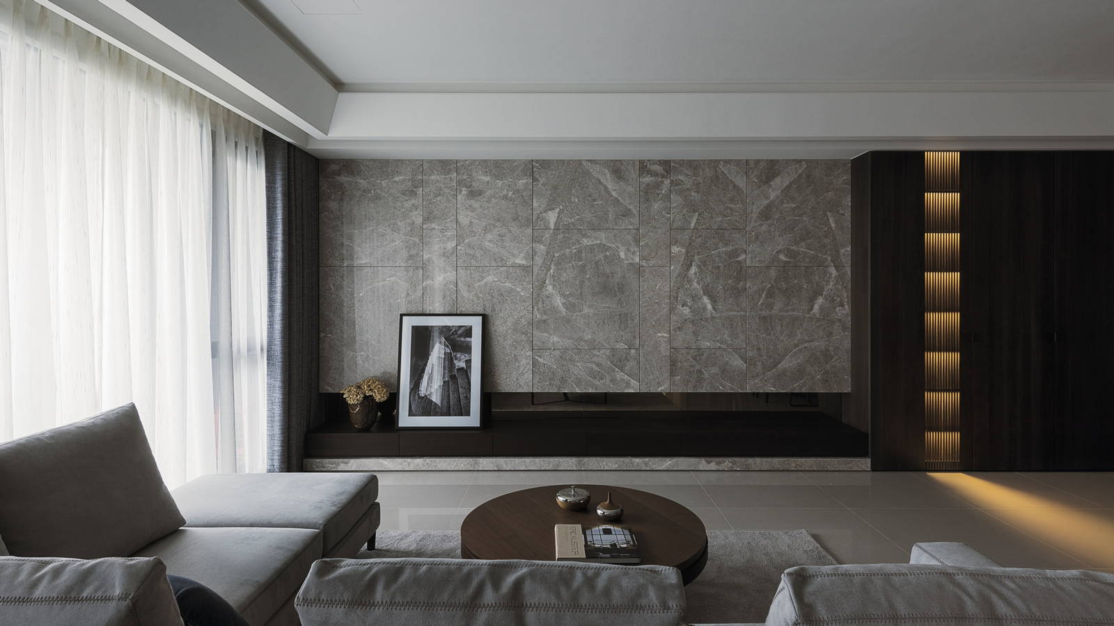 客廳電視牆 | 晴空