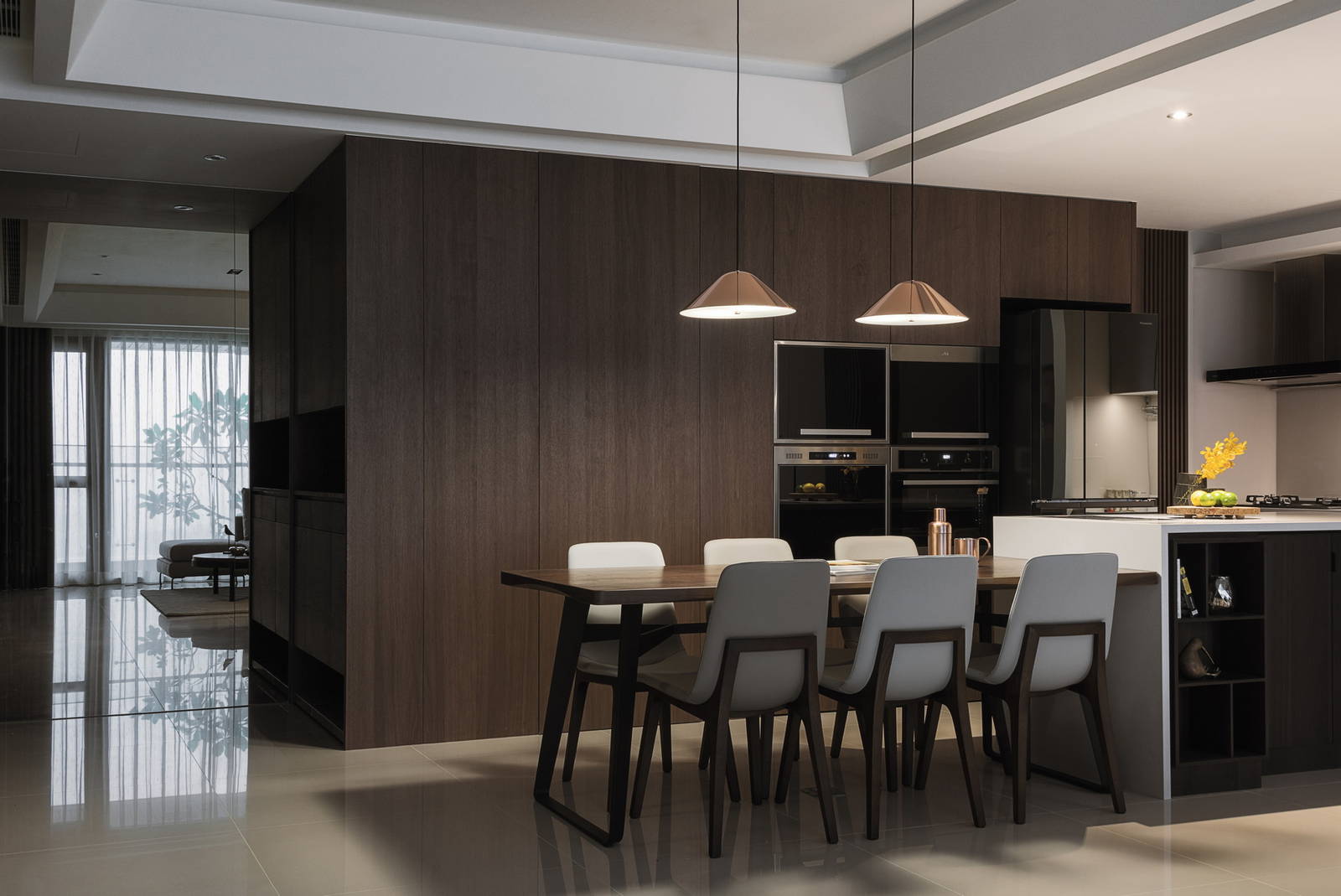 用餐廳與中島 | 晴空