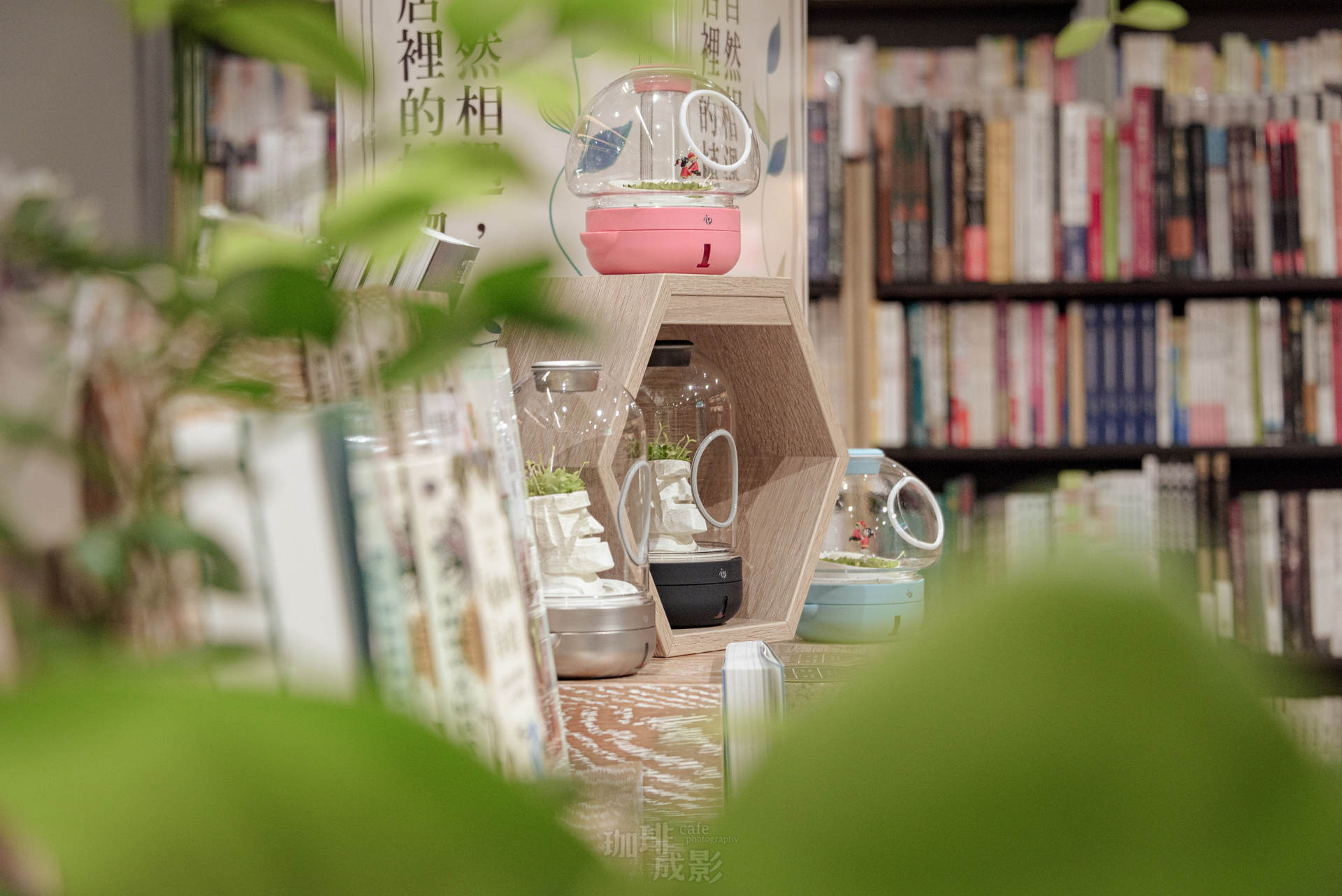 刊物展示櫃特寫