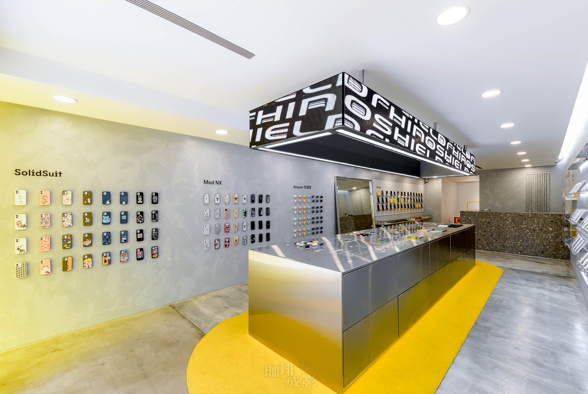 中島型展示檯面