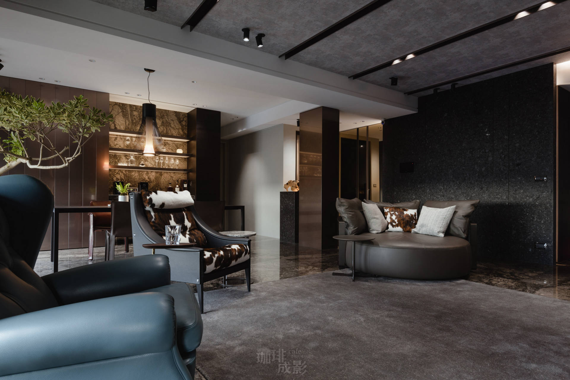 客餐廳45度角拍攝