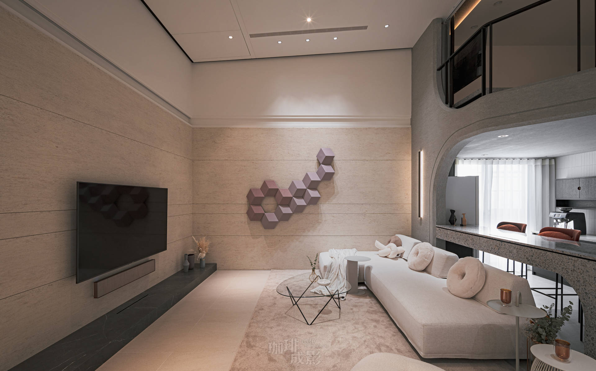 牆面大型音響藝品