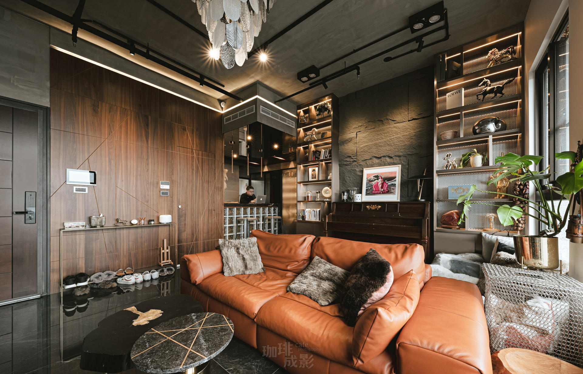 客餐廳全景視角