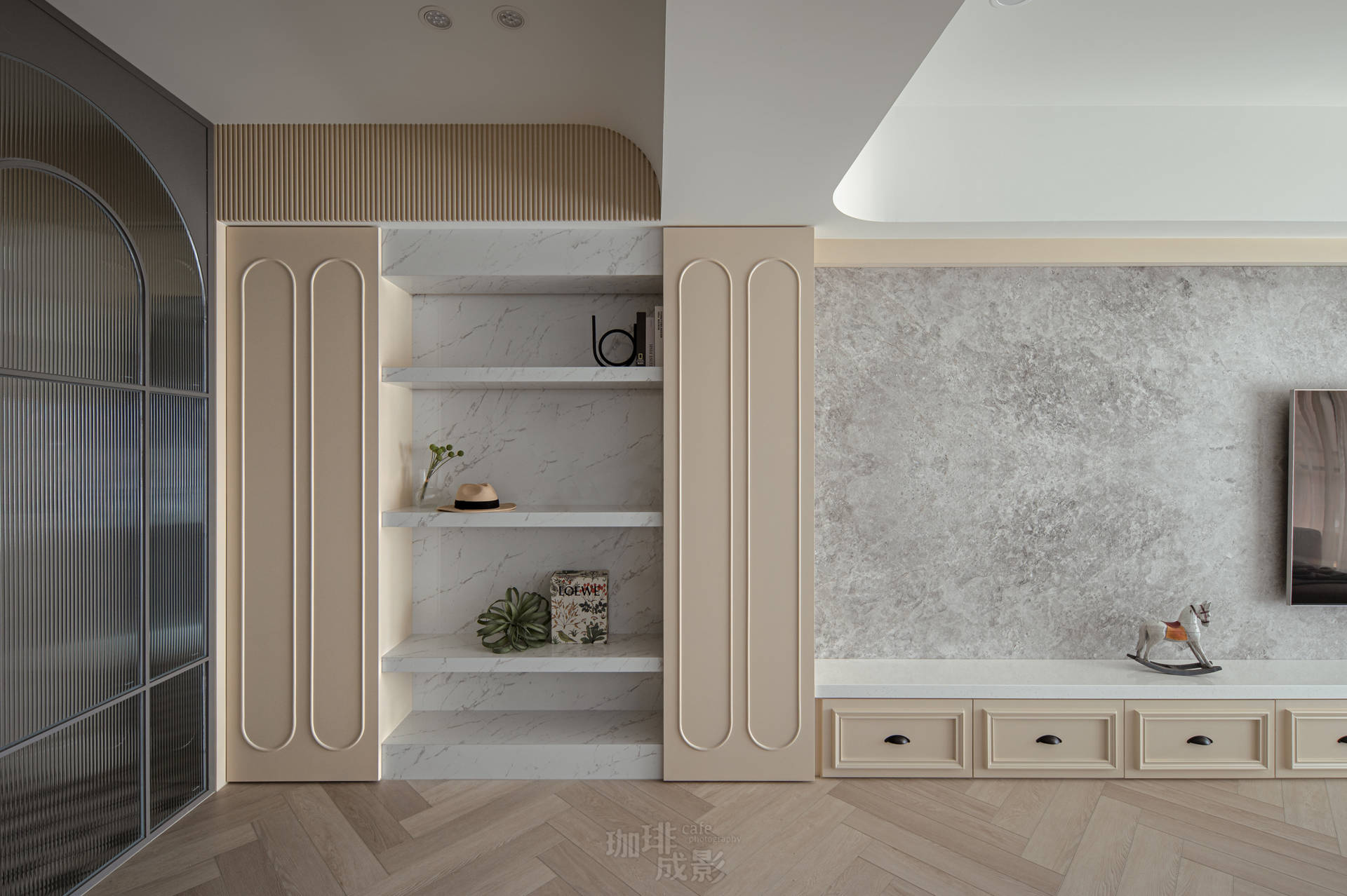 電視牆櫃體設計