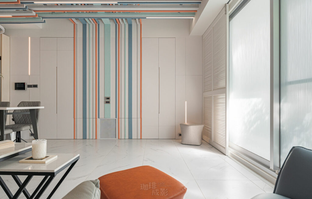 客廳電視牆特寫