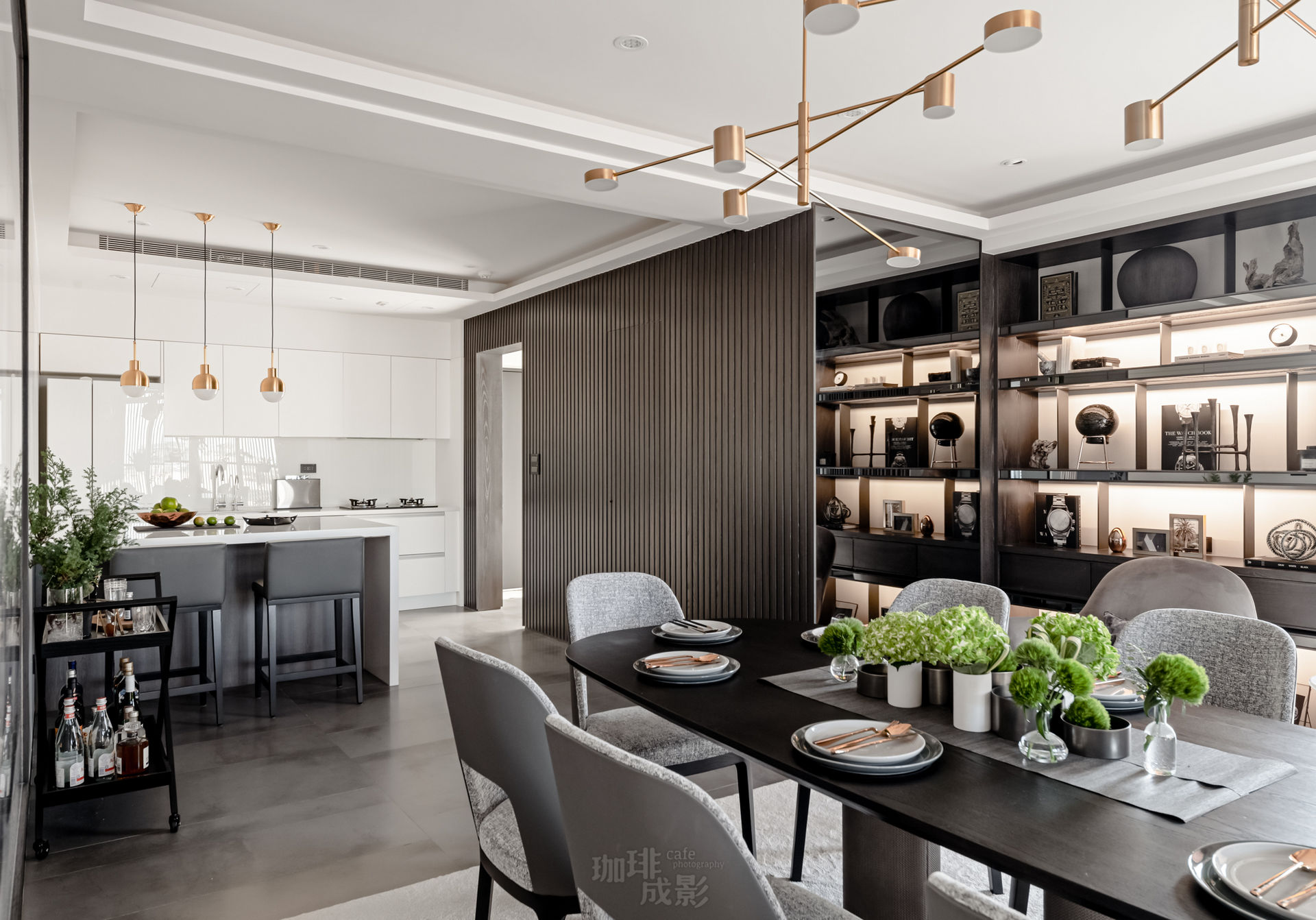 客餐廳全景