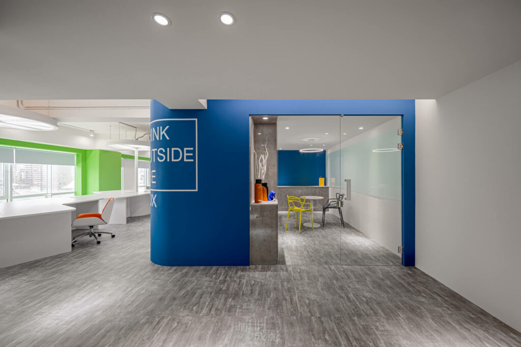 會客室正面入口處