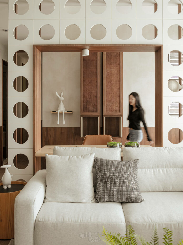 書房屏風人物情景