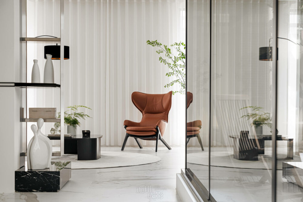 客廳單椅長焦特寫