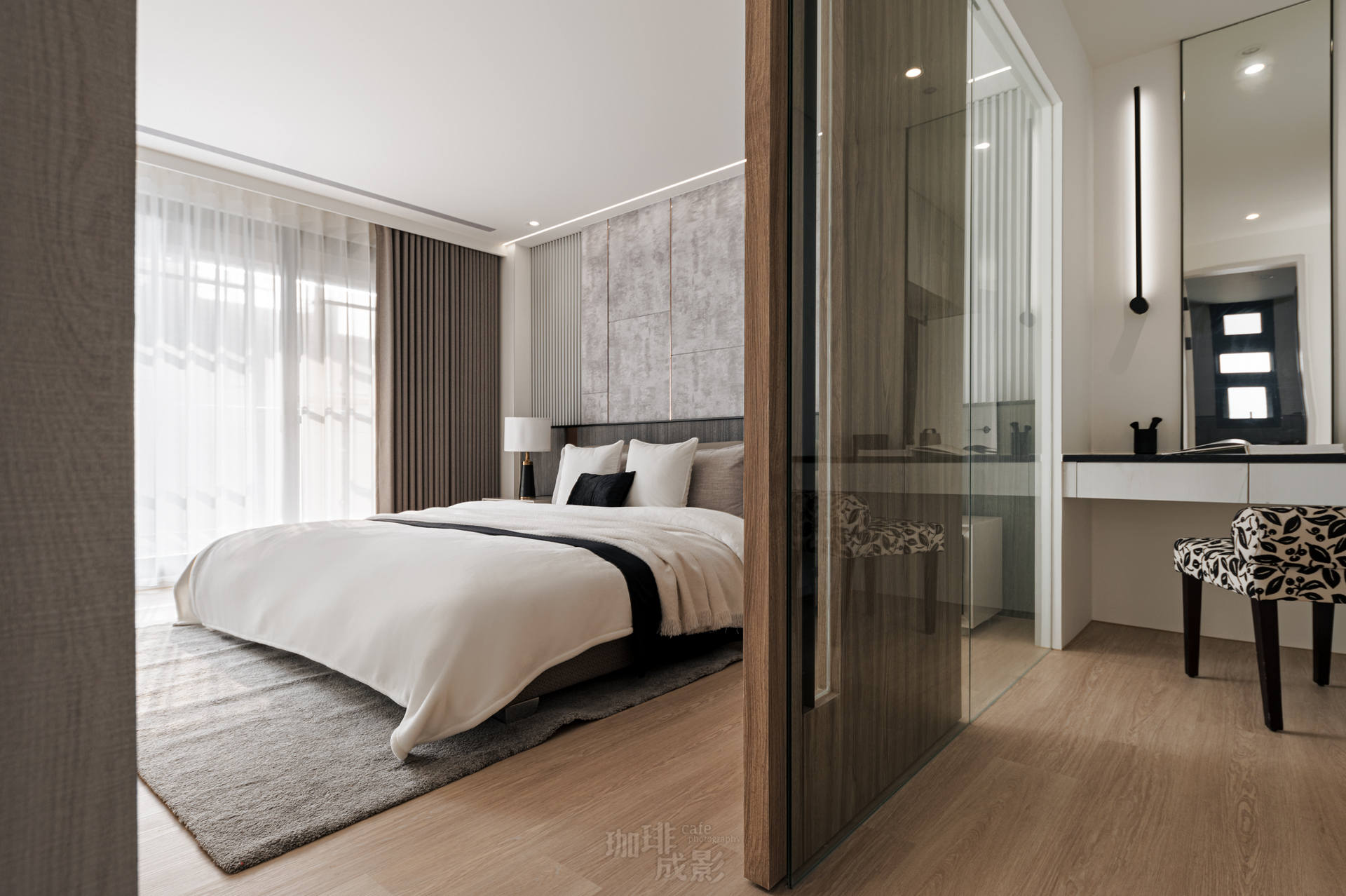 主臥與化妝間關係角度