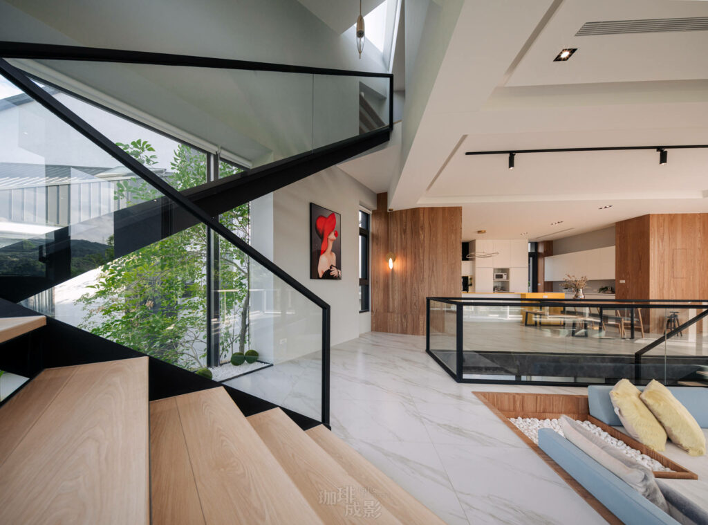 二樓樓梯廣角情境